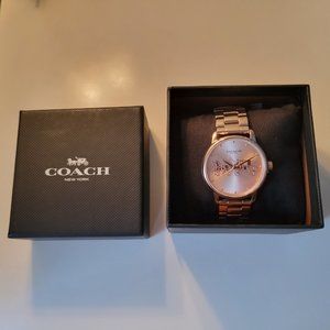 Coach Rose-Gold Coloured Watch